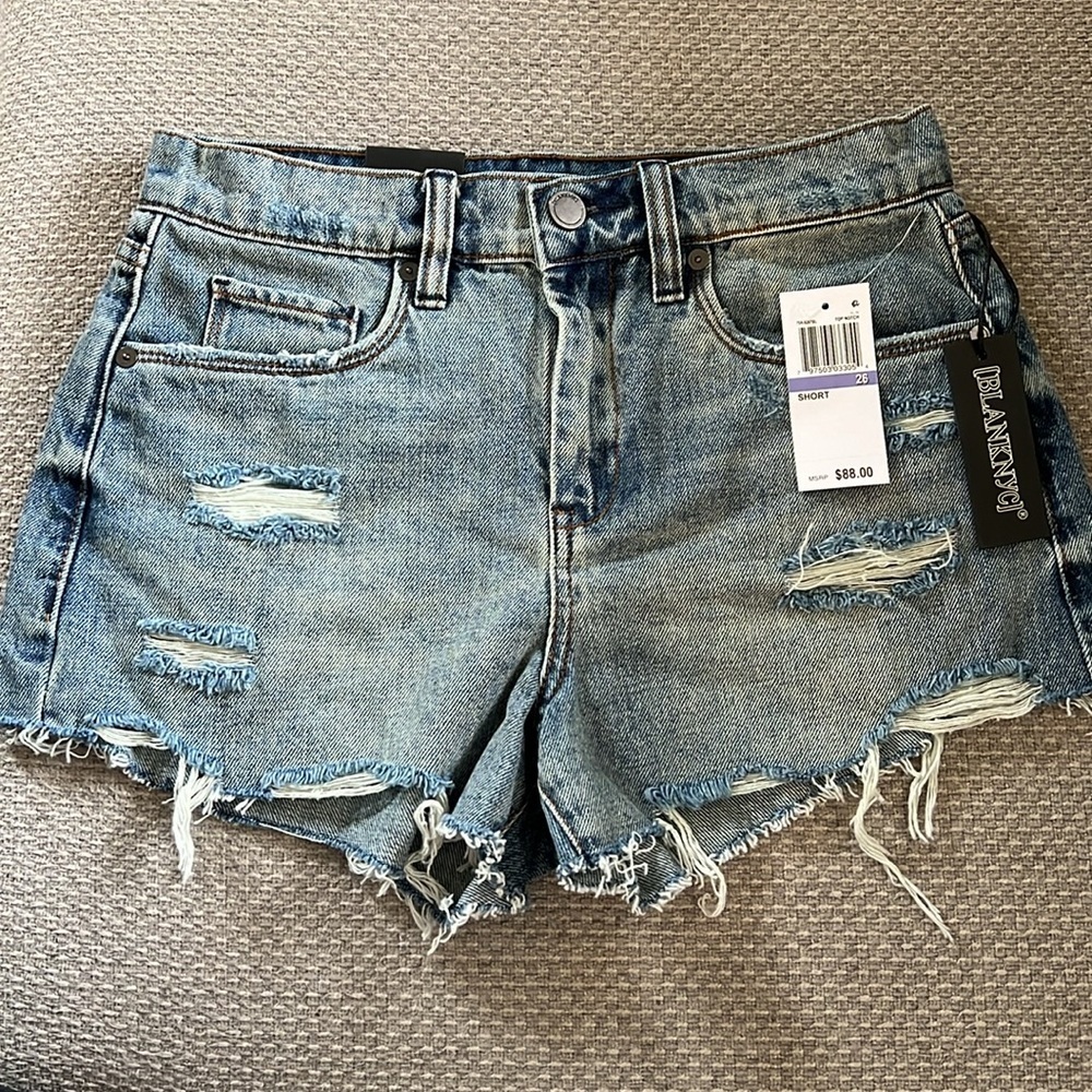 NWT BlankNYC‎ The Barrow Vintage High-Rise Short - 26 - Picture 2 of 6